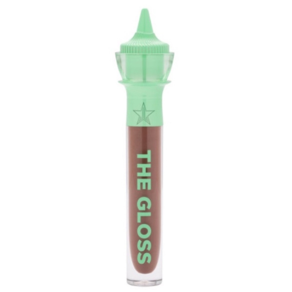 NEW! JEFFREE STAR THE GLOSS in UNTOUCHABLE Brown High Shine Lip Gloss Lip Stick - Picture 4 of 6